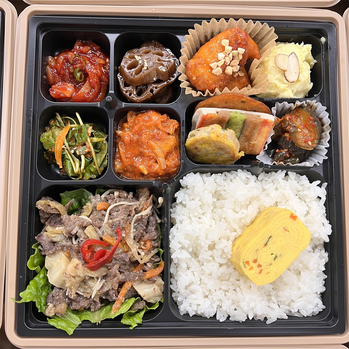 행사식 도시락 1안 예시이미지